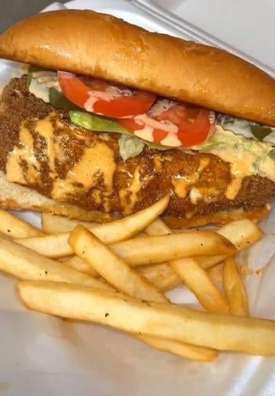 Catfish Po'Boy